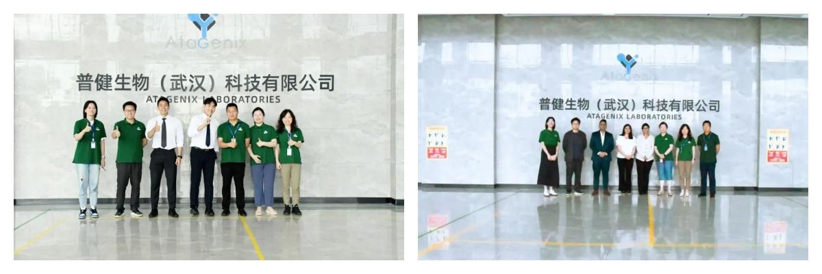 海外客戶(hù)走進(jìn)普健生物實(shí)驗(yàn)研發(fā)基地，為一站式蛋白抗體開(kāi)發(fā)平臺(tái)點(diǎn)贊